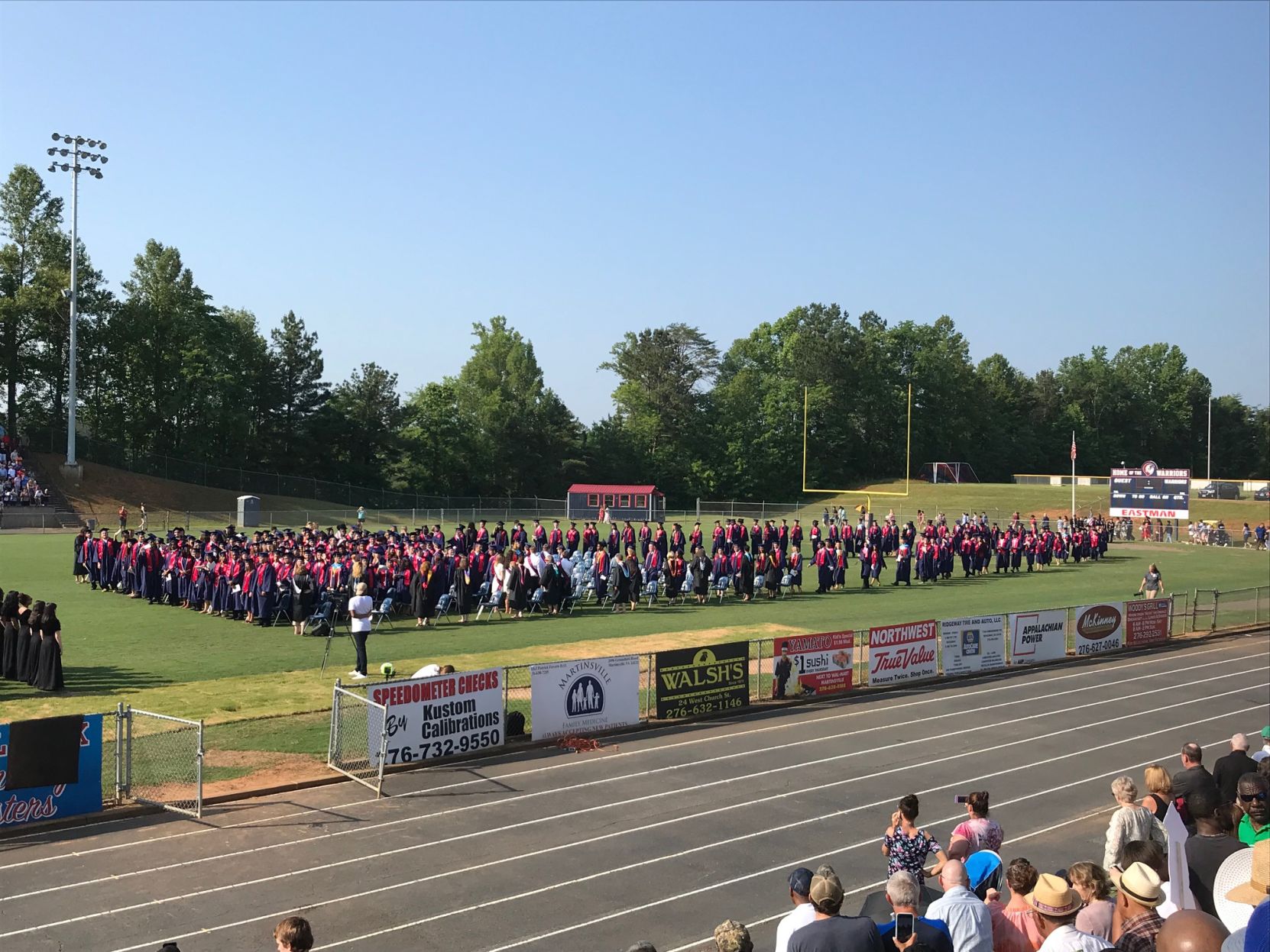 Magna Vista High School graduation